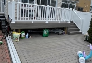 Outdoor deck and patio project